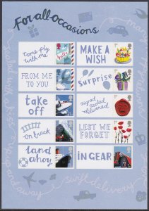 2745a-j 2010 Greetings MNH