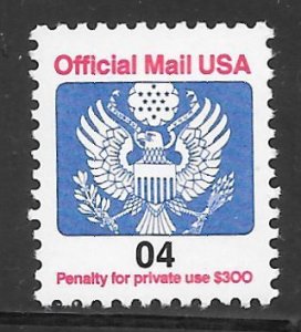 #O146 MNH Official Single