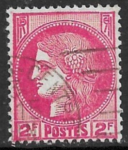 FRANCE 1938-40 2fr CERES Issue Sc 336 VFU