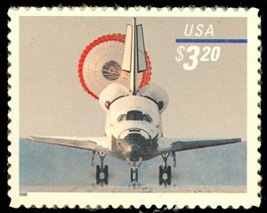 Space Shuttle Landing Priority Mail $3.20 Postage Stamp Scott 3261