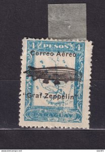 Paraguay 1938/9 Graf Zeppelin Black Overprint MH 15613