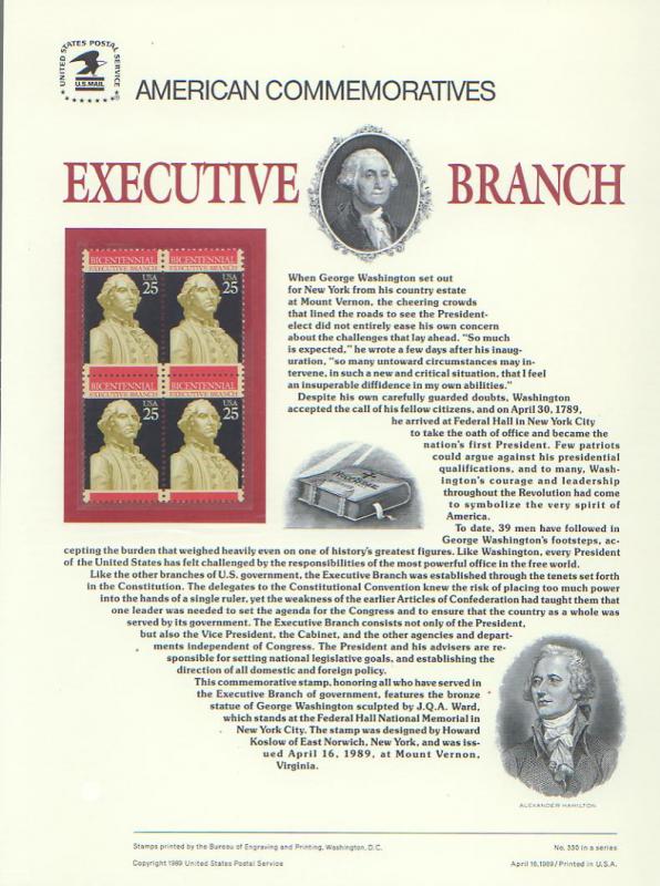 US Executive Branch, set 4