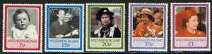 Ascension Island 389-93 MNH Queen Elizabeth 60th Birthday