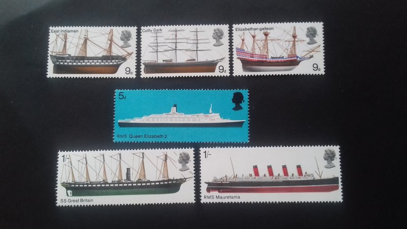 Great Britain 1969 British Seamen and Shipbuilders Mint