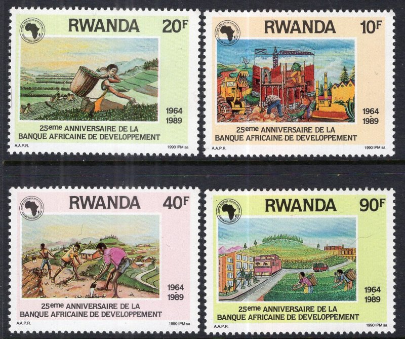 Rwanda 1346-1349 MNH VF