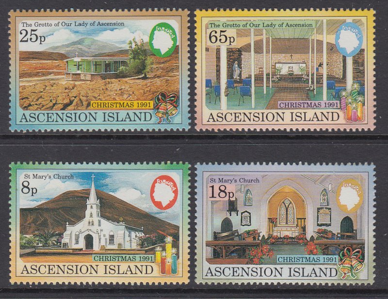 Ascension 512-515 MNH VF