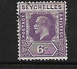 SEYCHELLES, 98, USED, KING GEORGE V