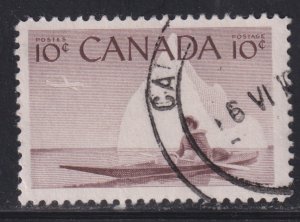 Canada 351 Inuit & Kayak 10¢ 1955