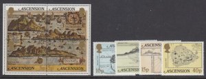 Ascension 289-93 Maps mnh*