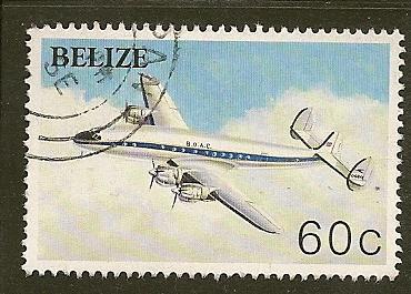 Belize   Scott     1165   Plane    Used