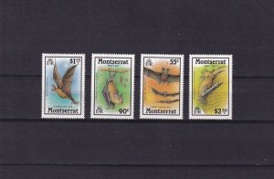 G011 Montserrat 1988 Tropical Bats set CV$10