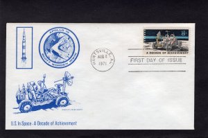 1435 Space Achievement, FDC (Huntsville) Space City Cover