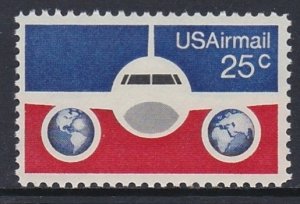 C89 Plane and Globes MNH