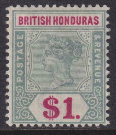 British Honduras 1899-1901 SC 55 MLH