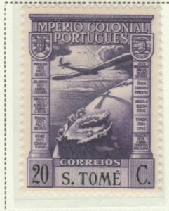 Portugal ST. THOMAS AND PRINCE ISLANDS 1938 20c MH* A6P24F30-