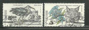 Czechoslovakia 2459-60 CTO Protected Species