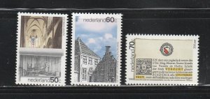 Netherlands 681-683 Set MNH Various