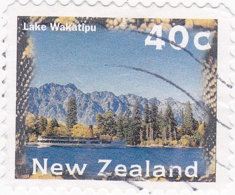 New Zealand 1996 Scenery Lake Wakatipu 40c used SG 1987