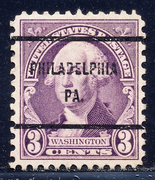 Philadelphia PA, 720-61 Bureau Precancel, 3¢ Stuart