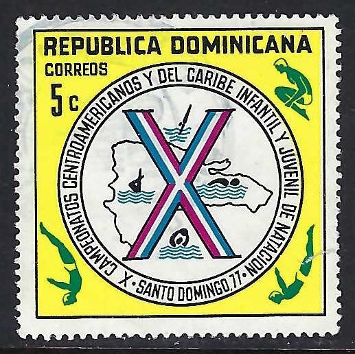 Dominican Republic 781 VFU T411-10