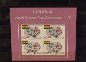 9882   Ghana   MNH # 263a      Souvenir Sheet                      CV$ 26.00