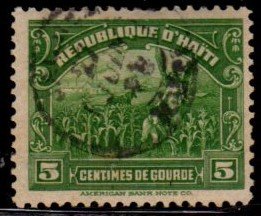 Haiti - #311 Alleory of Agriculture - Used