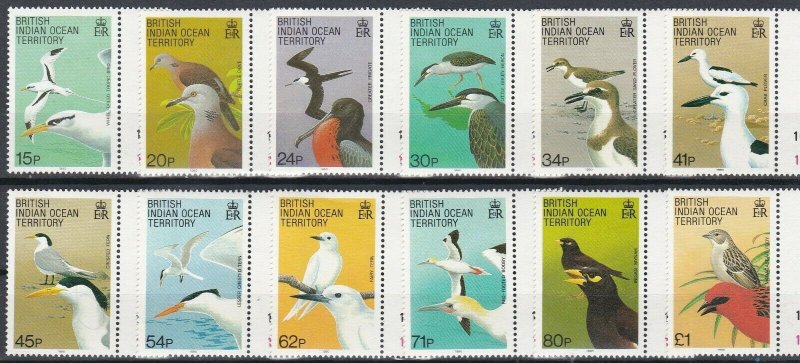 British Indian Ocean Territory 1990 Birds Definitives MNH CV £25.60