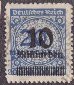 Germany 320 1923 Used