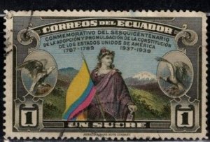 Ecuador - #371 US Constitution - Used