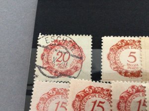 Liechtenstein vintage postage due  mounted mint or used Stamps Ref 64911