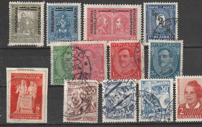 Yugoslavia Used Lot #3