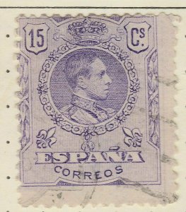 A5P61F91 Spain 1909-22 15c used-