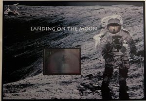 Landing on the Moon Souvenir Sheet 2000 US Scott #3413