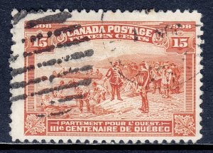 Canada - Scott #102 - Used - One toned perf, pencil/rev. - SCV $125