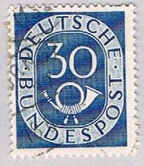 Germany 679 Used Numeral 30 1951 (BP53909)