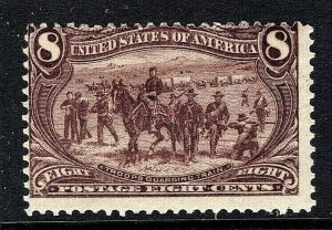 [ST]    US #289 ~ 1898 ~ 8c Trans-Mississippi Expo Issue ~ Mint-OG ~ Deep Color