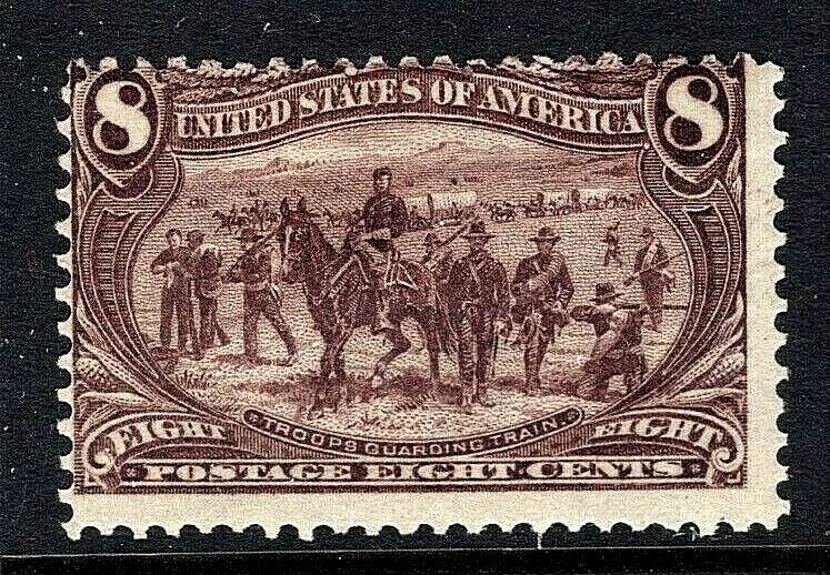 [ST]    US #289 ~ 1898 ~ 8c Trans-Mississippi Expo Issue ~ Mint-OG ~ Deep Color