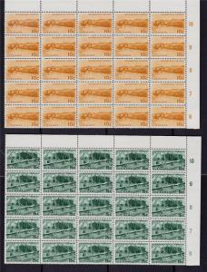 Suriname 1965 MNH Large Lot Blocks Brokopondo International 545+Stamps#C897