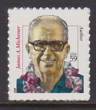 US 3427A James Michener MNH