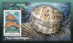 Shells Marine Fauna Nature Togo MNH stamp set