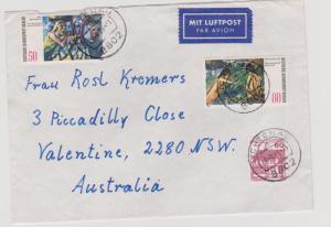 Germany Berlin Sc#9N474-PN475 on Cover Lichtenau Cancel
