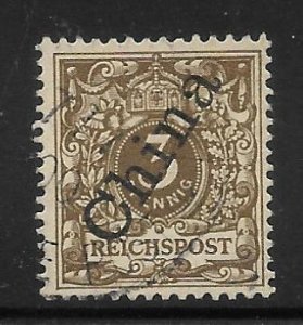 Offices in China - Scott #1 3pf Dark brown F VF Used