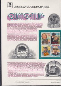  USPS Commemorative Panel # CP349 - Classic Films Scott 2448a