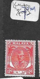  MALAYA KELANTAN (P1001B) SULTAN 12C  SG 70  MOG