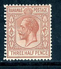 Bahamas 73 mint hinged SCV $ 10.00 (RS)