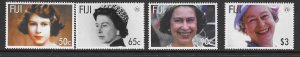 FIJI SG1315/18 2006 80th BIRTHDAY OF QUEEN ELIZABETH  MNH