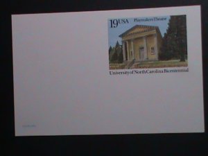 ​UNITED STATES-1993-BICENTENNIAL OF UNIVERSITY OF NORTH CAROLINA-MNH-POST CARD