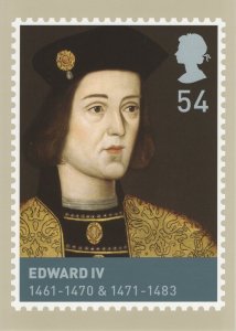 Great Britain 2008 PHQ Card Sc 2552 54p Edward IV