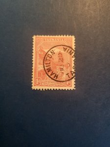 Stamps Tasmania Scott 87 used