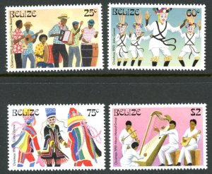 Belize 1017-1020 Christmas 1993  MNH mint      (Inv 001267.)